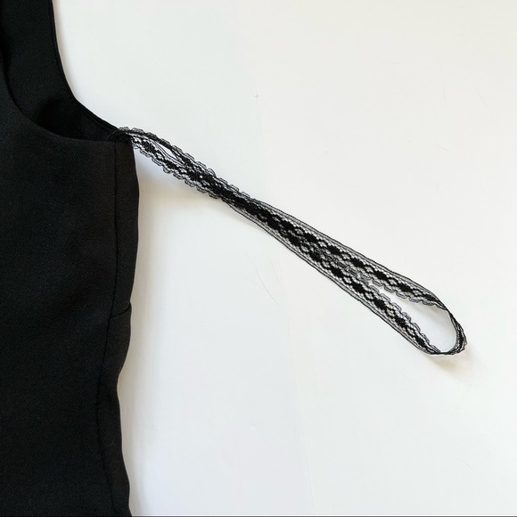 ♦️SOLD♦️ vintage 1990’s little black dress Moda Int’l Size 4 short evening dress - Picture 4 of 13